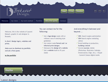 Tablet Screenshot of bekaertdesign.com